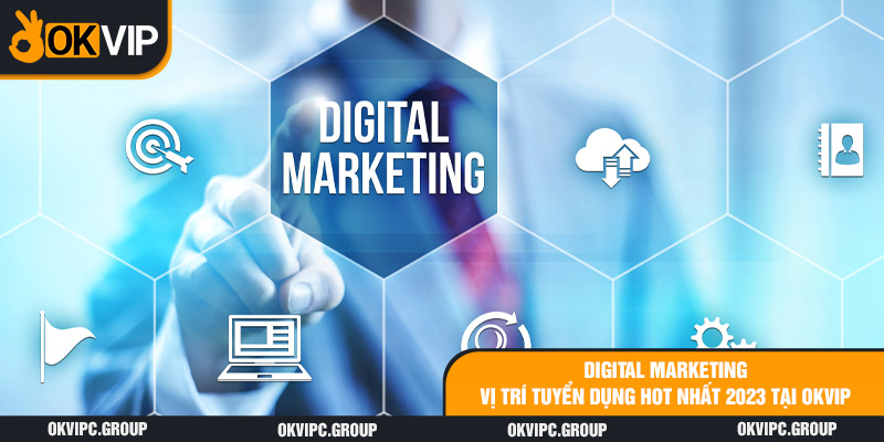 digital marketing vị trí tuyển dụng hot nhất 2023 tại okvip