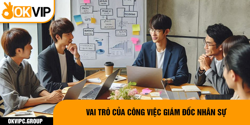 Vai trò của công việc Giám đốc nhân sự