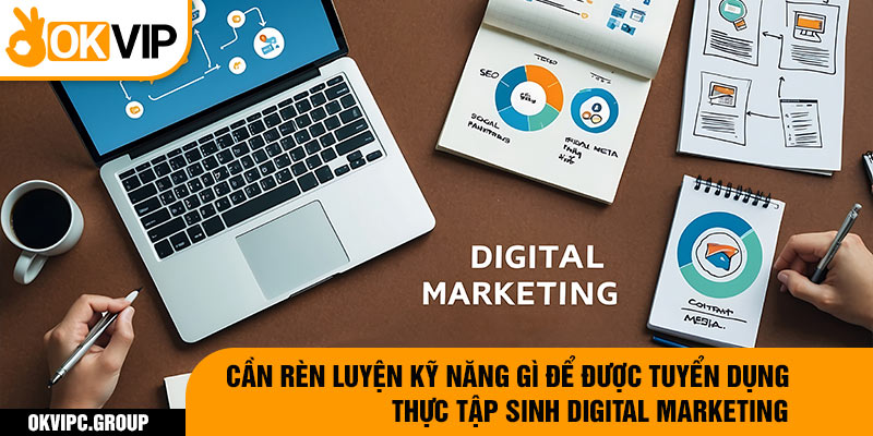 Cần rèn luyện kỹ năng gì để được tuyển dụng thực tập sinh digital marketing