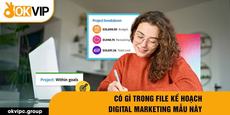 Có gì trong file kế hoạch digital marketing mẫu này