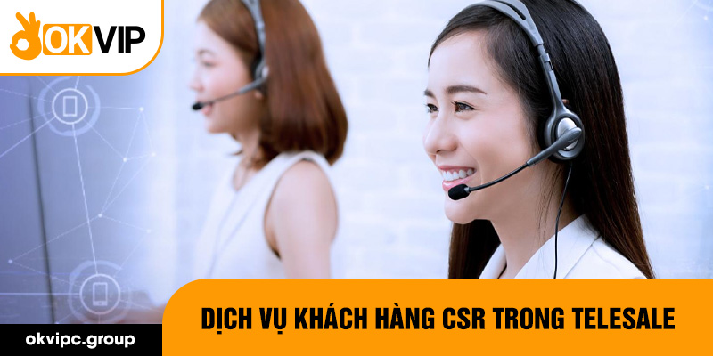 Dịch vụ khách hàng CSR trong telesale