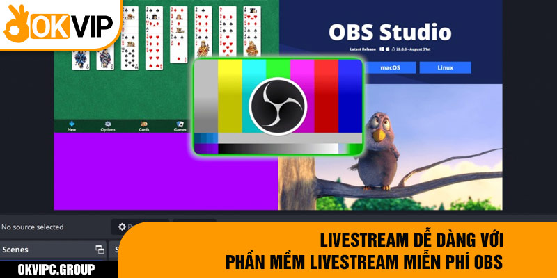 Livestream dễ dàng với phần mềm livestream miễn phí OBS