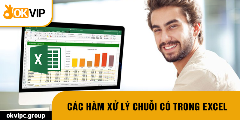 Các hàm xử lý chuỗi có trong excel