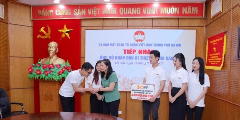 Liên Minh OKVIP sau bão số 3 - hỗ trợ ngay 5 tỷ đồng